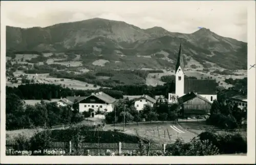 Ansichtskarte Törwang-Samerberg Stadtpartie 1959