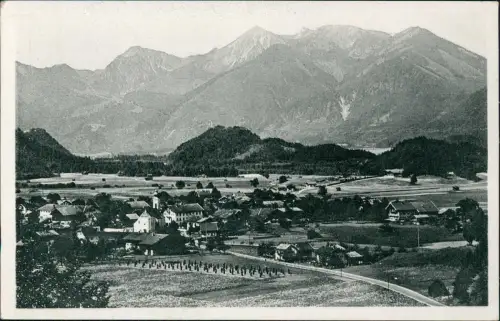 Ansichtskarte Unterwössen Geigelstein 1952