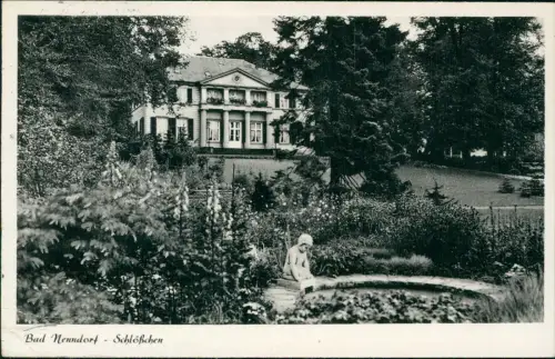Ansichtskarte Bad Nenndorf Schlößchen 1960