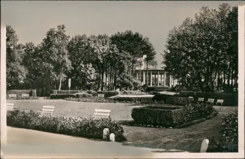 Ansichtskarte Timmendorfer Strand Strand Kurpark 1965