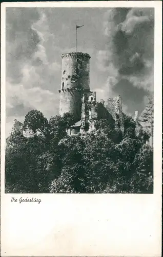 Ansichtskarte Bad Godesberg-Bonn Godesburg - Stimmungsbild 1940