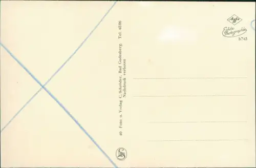 Ansichtskarte Bad Godesberg-Bonn Rheinlandschaft Bad Godesberg 1940