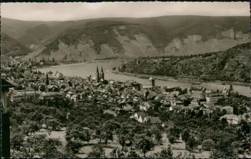Ansichtskarte Boppard Blick von der Thonetshöhe 1964
