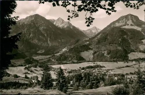 Ansichtskarte Bad Oberdorf Allgäu-Bad Hindelang Breitenberg Rotspitze 1963