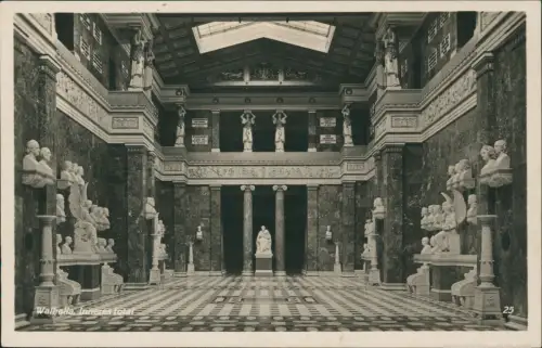 Ansichtskarte Donaustauf Walhalla Inneres 1930