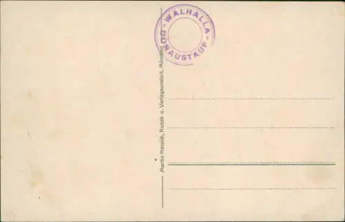 Ansichtskarte Donaustauf Walhalla Inneres 1930