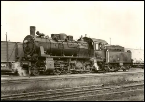 Ansichtskarte  Dampflokomotive 5936 56.2-4 BR 8 G 8 mit Laufachse 1969