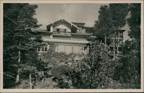 Ansichtskarte Törwang-Samerberg Sanatorium Dr.  1950  gel. Landpoststempel