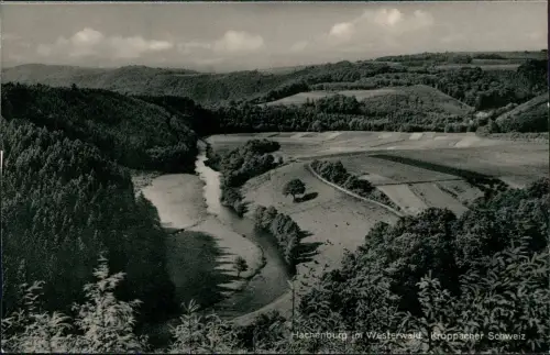 Ansichtskarte Hachenburg Westerwald Kroppacher Schweiz 1959