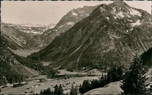 Mittelberg/Vorarlberg Bödmen / Kleinwalsertal Gemsfeltal, Gemstelpaß 1965