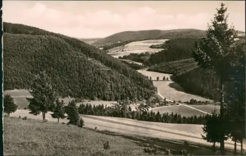 Ansichtskarte Kronach Partie im Frankenwald - Fotokarte 1934
