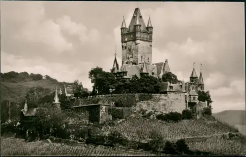 Ansichtskarte Cochem Kochem Reichsburg Cochem - Fotokarte 1961
