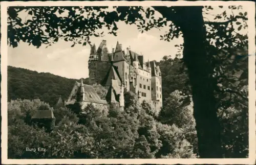 Ansichtskarte Wierschem Burg Eltz - Fotokarte 1965