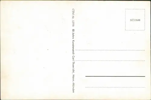 Ansichtskarte Walkenried (Harz) Kloster-Ruine 1952