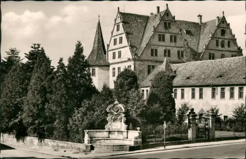 Ansichtskarte Roth bei Nürnberg Schloss Ratibor Eingang - Fotokarte 1959