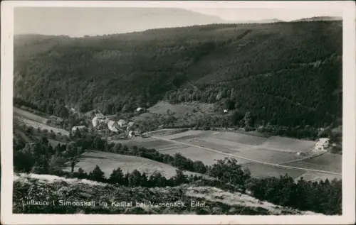 Ansichtskarte Simonskall-Düren im Kalltal bei Vossenack. Eifel 1952