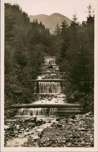Ansichtskarte Bad Wiessee Söllbachtal - Fotokarte 1953