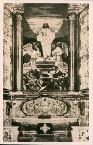 Ansichtskarte  Religion Kirche Engel Altar 1950