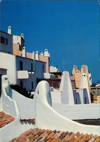 .Italien Italia Costa Smeralda Motivi architettonica Porto Cervo 1982