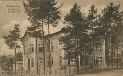 Kölpinsee (Usedom)-Loddin a. Usedom Mittelstands-Kinderheim 1928