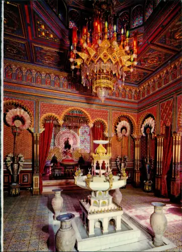 Linderhof-Ettal Königsschloß Maurischer Kiosk   Royal Castle Linderhof 198