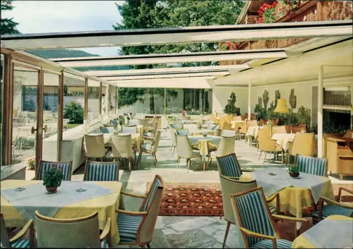Egern-Rottach-Egern Hotel Gästehaus Konditorei JAEDICKE Terrasse 1970