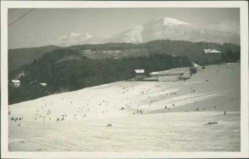 Ansichtskarte Innsbruck Übungsgelände im Winter 1930