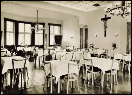 Ansichtskarte Bad Nauheim Sanatorium Ketteler-Heim - Speisezimmer 1965