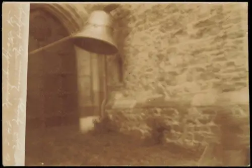 Ansichtskarte  Religion Kirche Glocke wird den Glockenturm hochgezogen 1917