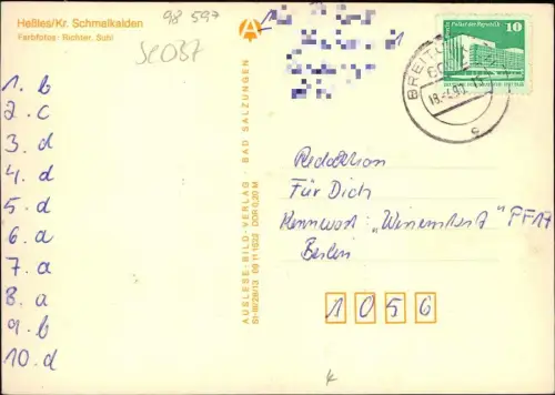Heßles-Fambach Naherholungszentrum  Bungalow's, Freibad, Rutsche 1990