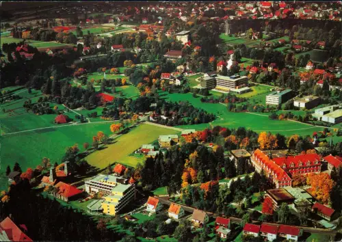 Ansichtskarte Bad Dürrheim Luftbild Kurklinik Limberger 1984