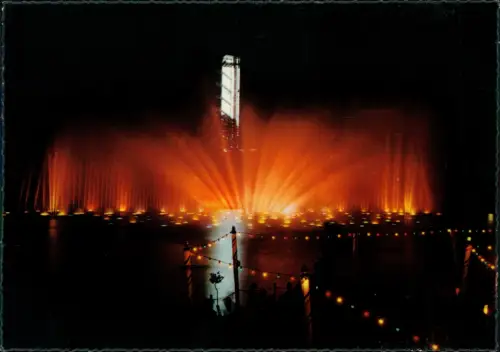 Ansichtskarte Hamburg PLANTEN un BLOMENAUSSTELLUNGSPARK Illumination 1979