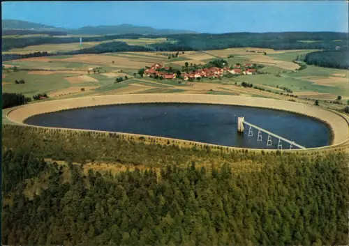 Luftbild Bayern Kraftwerksgruppe Jansen, Hochspeicher Rabenleiteder     AG 1979