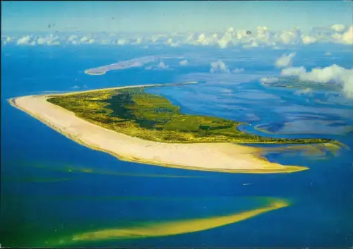 Ansichtskarte Insel Amrum Luftbild 1985