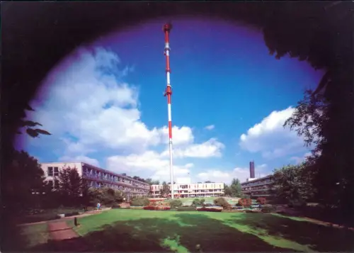Ansichtskarte Saarbrücken Funkhaus Halberg - Sendemast 1991