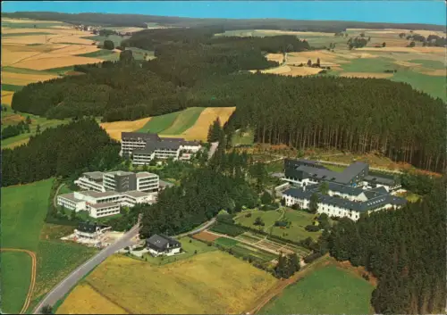 Ansichtskarte Selbitz Frankenwald Luftbild Mutterhaus 1979