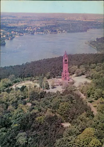 Ansichtskarte Grunewald-Berlin Grunewaldturm Luftbild 1971