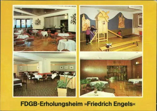 Templin Dachcafé, Kinderspielzimmer Klubkeller Tanzcafé FDGB-Erholungsheim 1985