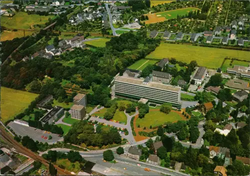 Ansichtskarte Witten (Ruhr) Luftbild Diakoniewerk Ruhr 1987