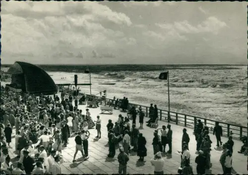 Ansichtskarte Westerland-Gemeinde Sylt Kurpromenade 1963