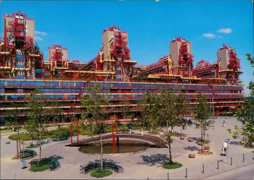 Ansichtskarte Aachen Klinikum 1989