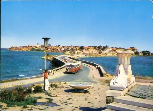 Nessebar Несебър НЕСЕБЪР - NESSEBRE Gesamtansicht 1980