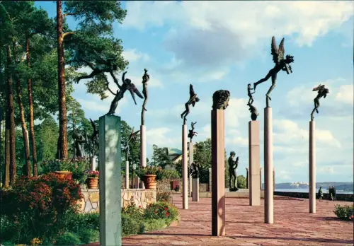 Postcard Millesgården Millesgården Musicerande änglar 1980