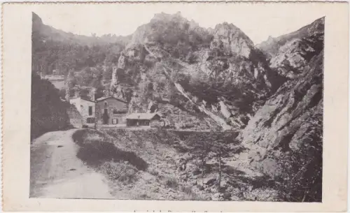 CPA Saint-Étienne Route du Barrage 1918