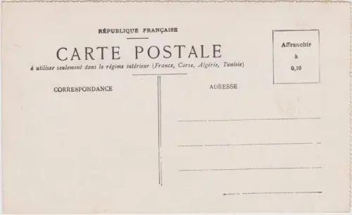 CPA Saint-Étienne Route du Barrage 1918