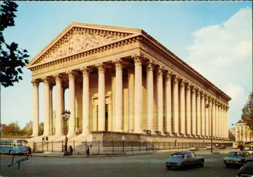 Paris Eglise de la Madeleine Madeleine Church Magdalene-Kirche 1975