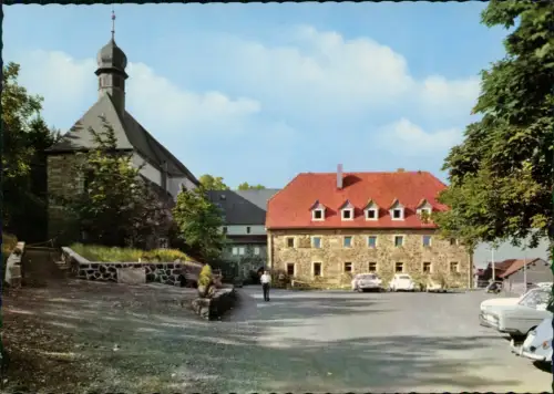 Ansichtskarte Bischofsheim (Rhön) Kloster Kreuzberg im Naturpark Rhön 1965