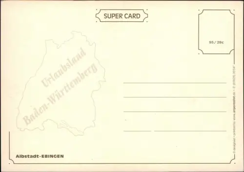 Ebingen-Albstadt Ortsansicht Ebingen div. Autos Auto-Modelle 1980