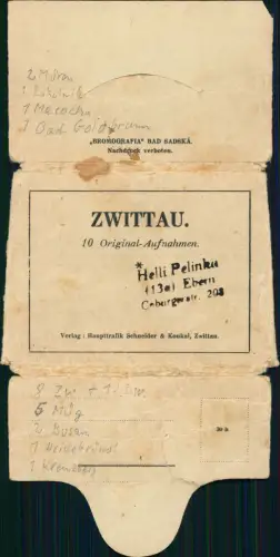 Lot 10 Postcards Zwittau Svitavy