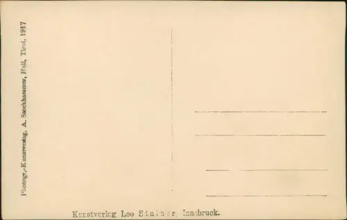 Ansichtskarte Hall in Tirol Solbad Hall Treppe 1917